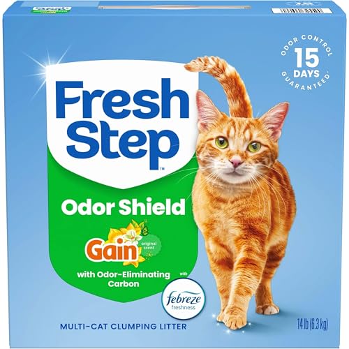 Fresh Step Clumping Litter With Febreze Freshness Gain...