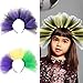 Shurhome Fashion Tulle Headpiece Unique Headband Party Headwear for Festival Celebrations and Theme Event Suitable for Everyone Adult & Headband
