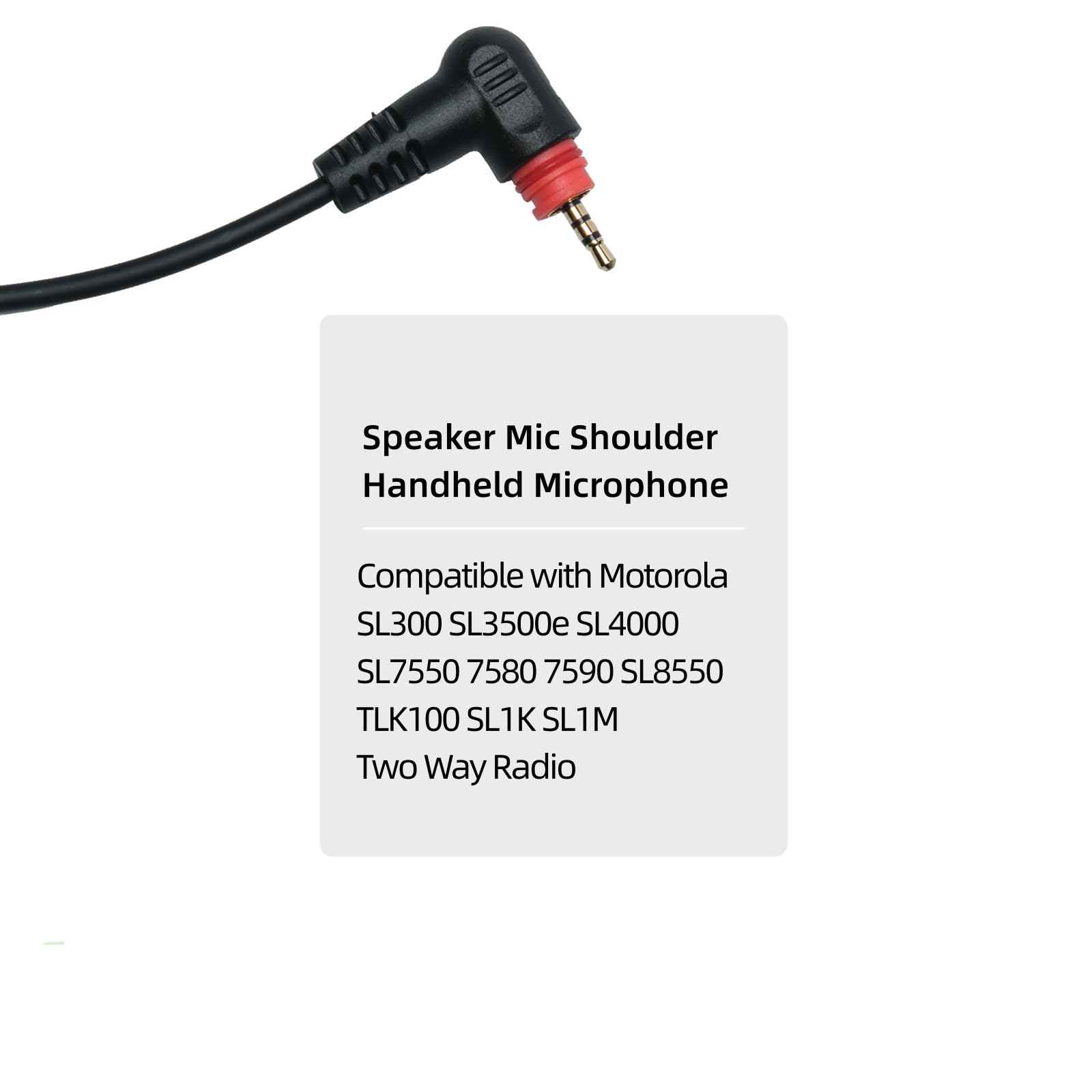 Microfono altoparlante da spalla compatibile con radio Motorola SL300