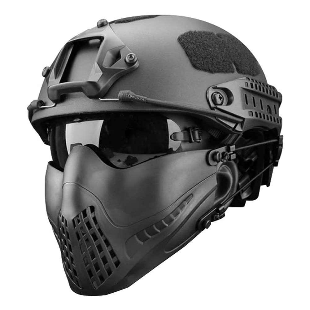 Buy ZXJJD Helmet, Fast Helmet & FullCovered Protective Army Combat