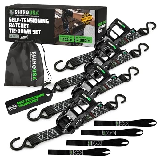 Heavy Duty Self Tensioning Straps