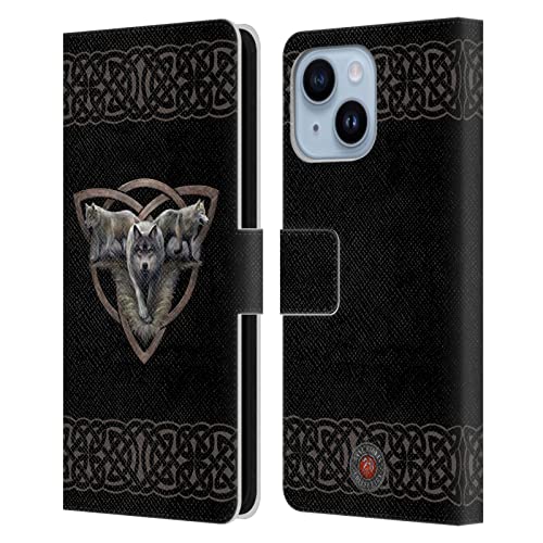 Étui iPhone 14 Plus loups Anne Stokes style artistique pour vos sorties