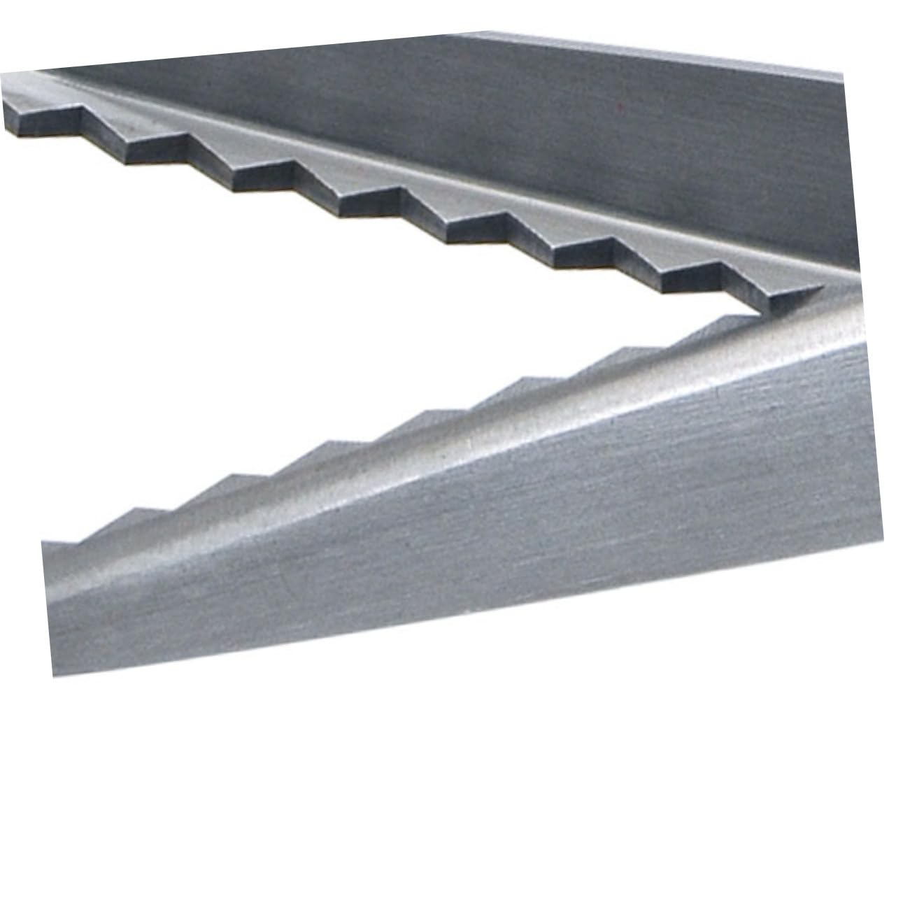 IWOWHERO Premium Fabric Cutting Scissors 5mm Triangle Pinking Shears Easy Grip Precision Cutting Random Style