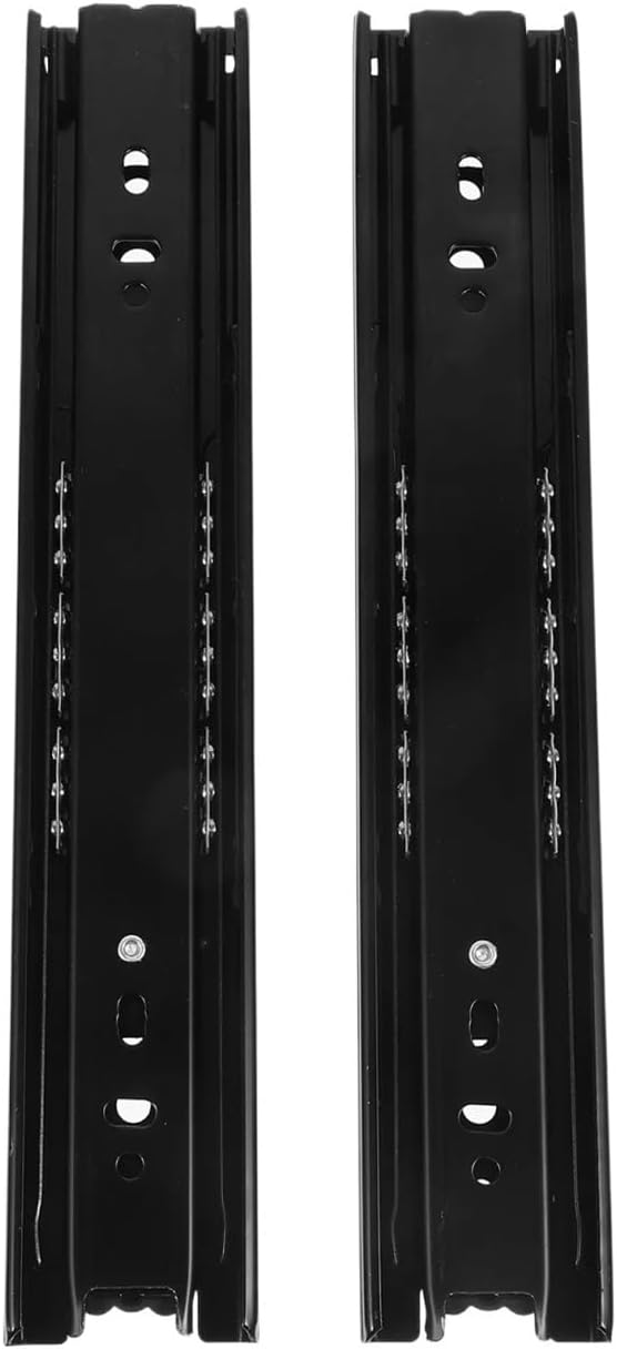 Full Extension Drawer Slides 2pcs 10Inch Full Extension Heavy Duty Drawer Slides Damping Buffer