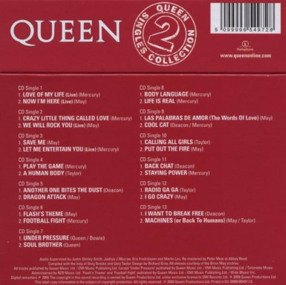 Queen - Singles Collection 2 - Amazon.com Music