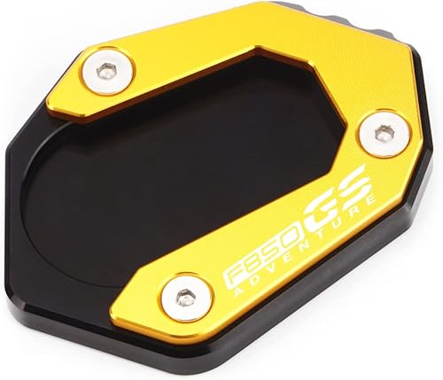 Placa de soporte de extensión lateral de motocicleta compatible con BMW F850 GSAdventure 2018-2023 Almohadilla de soporte para ampliadora F850GSA