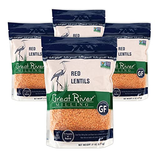 Great River Milling, Red Lentils, Non-Organic, 27 Ounces (Pack Of 4) #TOP17