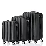 【Größenauswahl】20-Zoll-Koffer: 57x37x21 cm; 24-Zoll-Koffer: 67x43x23 cm; 28-Zoll-Koffer; 78x49x28 cm. Je nach Reisedauer und Gepäckmenge können Sie die passende Größe auswählen.