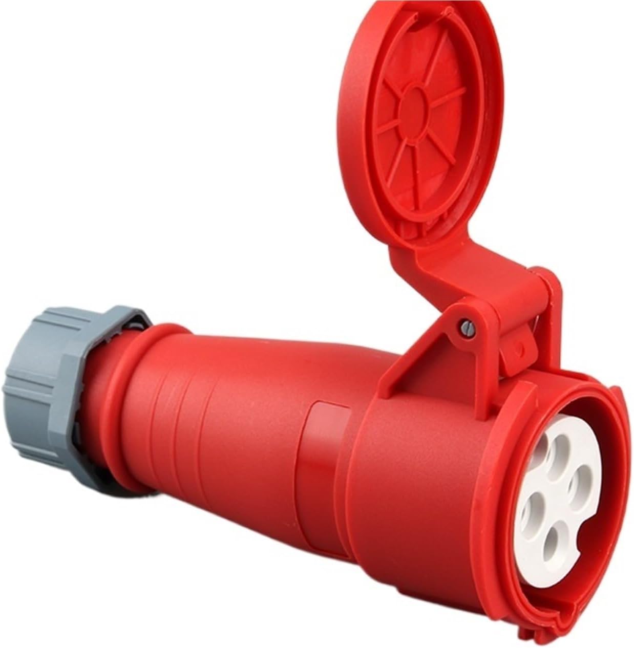 Integrated IP44 Waterproof Industrial Plug Connector 3-core 4/5-core 16A32A Non Explosion Proof Aviation Socket(4-core32Aconnector)