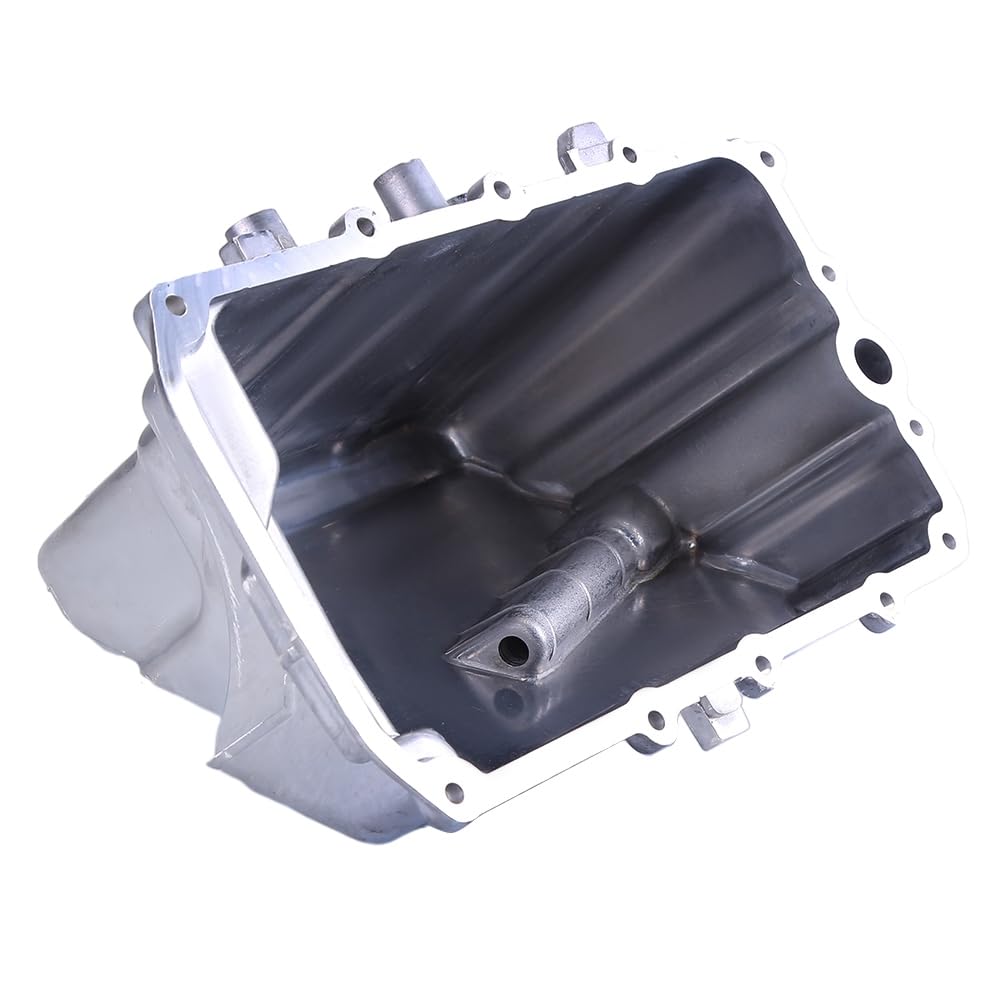 Vaschetta olio motore 1320100013 compatibile con Smart Fortwo Cabrio Coupe 451 1,0 l, alloggiamento ingranaggio, vaschetta olio, serbatoio in alluminio pressofuso