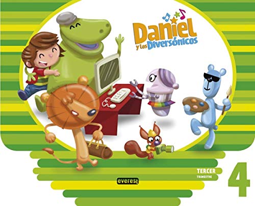Portada de Daniel y los Diversónicos. 4 Años. Tercer Trimestre
