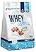 Produktbild ALLNUTRITION Whey Delicious Premium Molkeprotein Eiweiß Protein Whey Buttermilch Muskelaufbau Fitness Bodybuilding 700g (Cheesecake Strawberry - Käsekuchen Erdbeere)