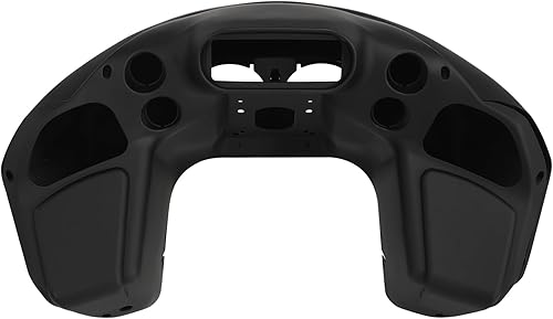 Miniatura 6 de TCMT Faro Delantero Mate Negro De Inyección De ABS Interior Y Exterior Adecuado Para Harley Road Glide 1998-2013 Road Glide CVO 2009-2013 Custom