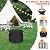 Mordx Fire Pit Cover for Solo Stove Ranger 18 Inch?Firepit Covers Round Outdoo,600 Anti UV& Waterproof Smokeless Fire Pit Cover,for Gas/Table/Bowl Fire pits (Ranger- 18”D x 15”H)