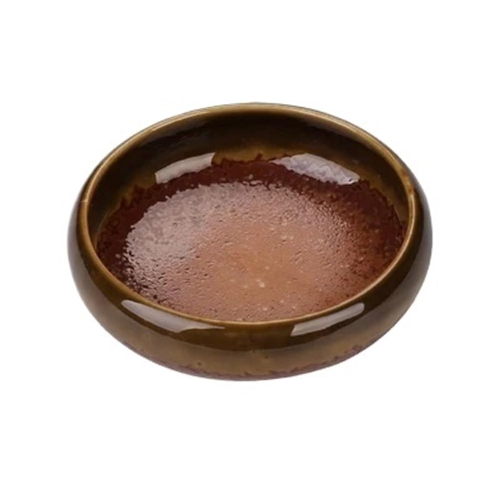 Cenz-888 Snack Dish Round Dip Bowls Ceramic Saucers Soy Sauce Dish Appetizer Dipping for Condiments