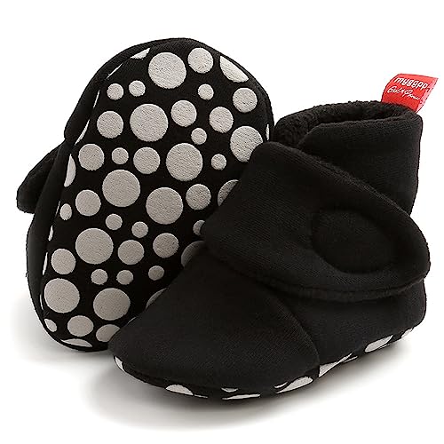 Neugeborene Baby Winterschuhe, Warme Baumwoll-Futter und Rutschfeste Baby...
