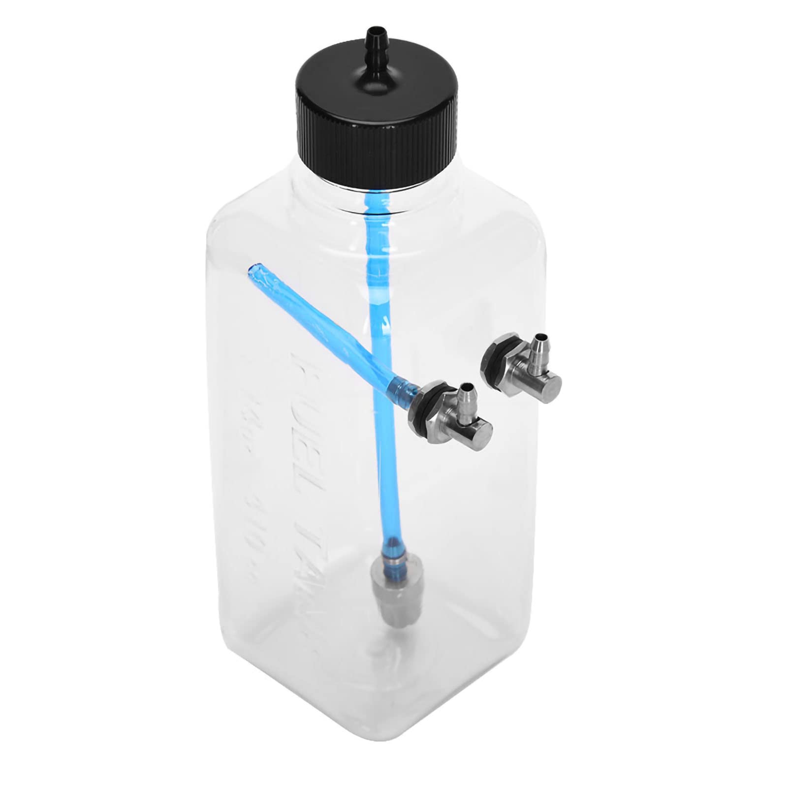 Réservoir de Carburant RC, Pièces D'accessoires de Télécommande de Réservoir de Carburant d'avion RC en Plastique pour Avion RC, Transparent (410ml)