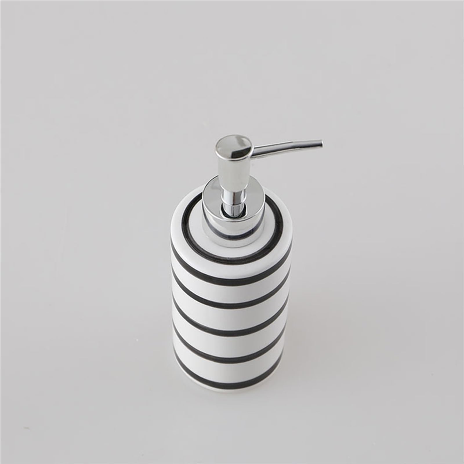 Dozownik w płynie, biały dozownik mydła, mieści 250 ml 260 ml mydło w płynie do naczyń, ceramiczna pompka do mydła, do rąk i mydła, balsamu do kuchni