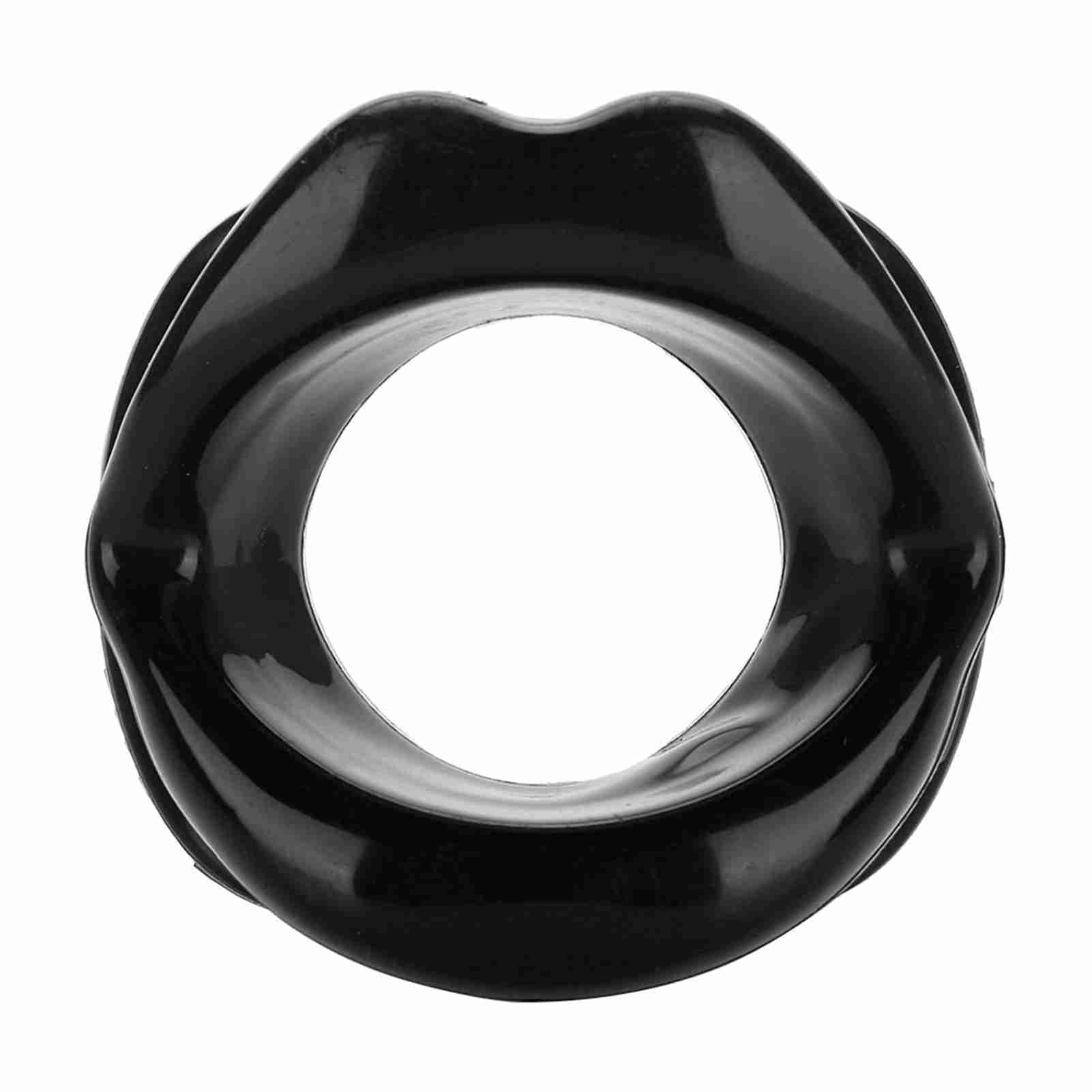 Face Exerciser Silicone Lip Trainer Mouth Muscle Tightener Anti-Wrinkle Tool 3 Minutes Daily Use Black