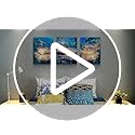 Lapremoly Wall Decor for Living Room & Bedroom - Canvas Wall Art - Ocean Waves Sunrise - Modern Bathroom Home Decoration - Ready To Hang - 16x24 in