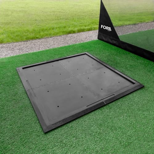 Tapis de practice de golf base en caoutchouc antidérapante