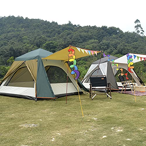 Carpa automática pop-up para 3-4 personas con porche miniatura 5