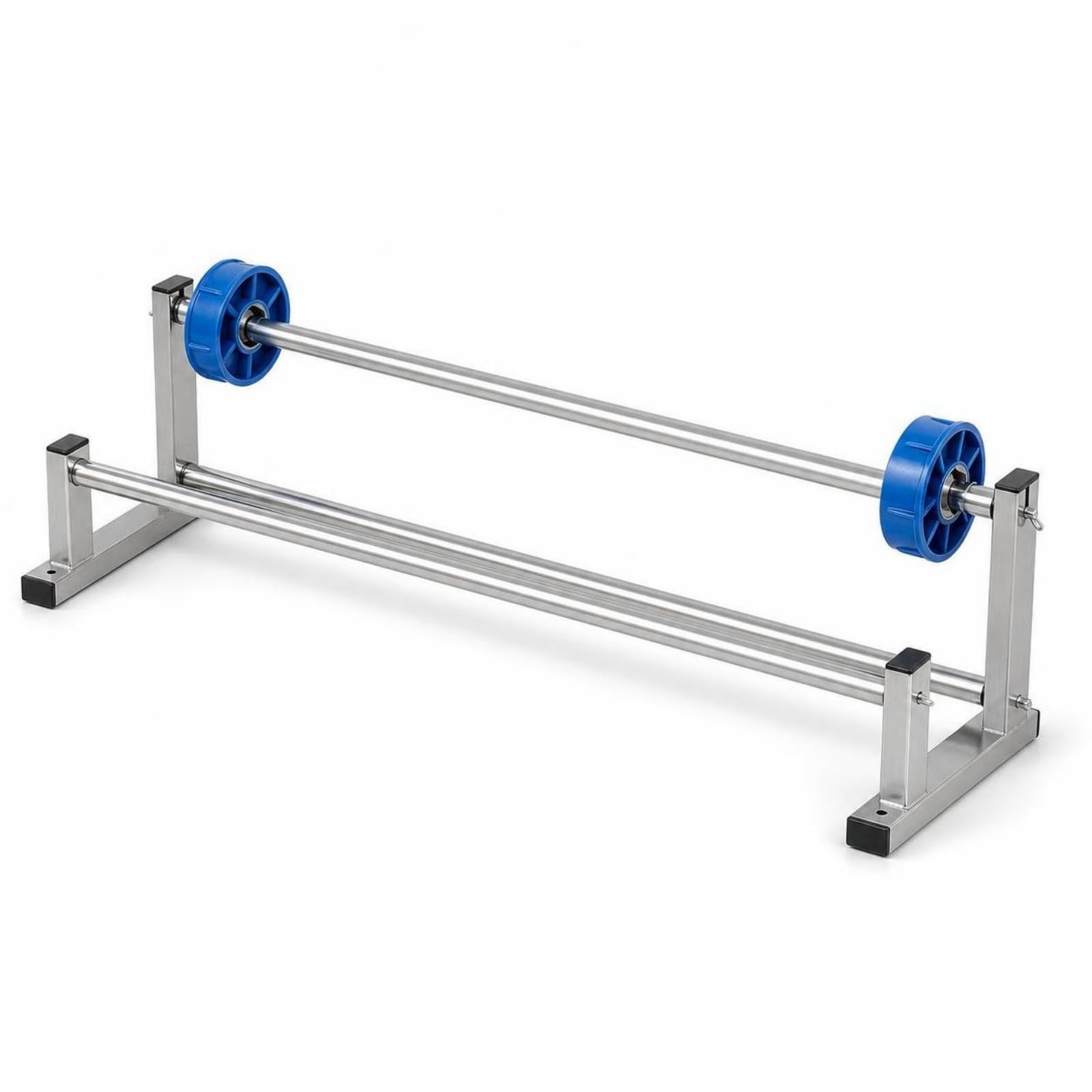MERIGLARE Stretch Wrapping Machine Applicateur Film Étirable Distributeur Emballeur avec Coupe Précise Intégrée et Serrage Ajustable Fer Galvanisé et Pièces, 35CM
