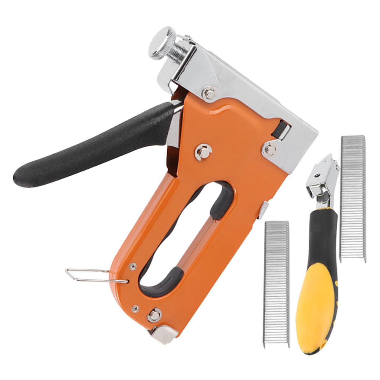 AUTSUPPL 1 Set of Heavy Duty Manual Nailer for Woodworking Multi-Purpose Stapler for Furniture Concrete Reusable Nail Fastening Tool Nail Fastening Tool Woodworking Nailer