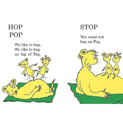 Hop on Pop: The Simplest Seuss for Youngest Use Hardcover Picture Book, February 12, 1963