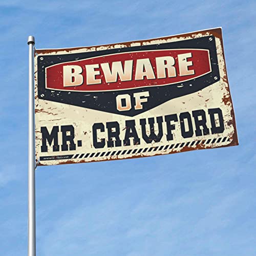 Drapeau de jardin d'automne Crawford grand format déco extérieure et accessoire de bar