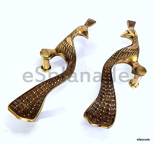 ESplanade - Coppia di maniglie per porte in ottone...