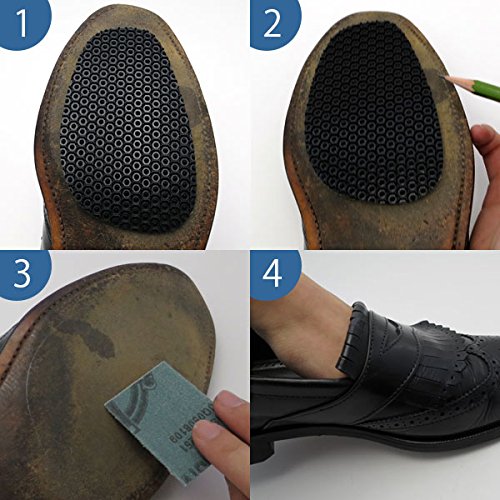 Amazon | SOLE KIT スリップ対策 NA柄 黒 つま先用 女性用