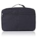 Shulaner Pencil Case Slot Holds 300 Colored Pencils or 200 Gel Pens with Zipper Closure Large Capacity Nylon Pen Organizer for Painter or Artist (Black)