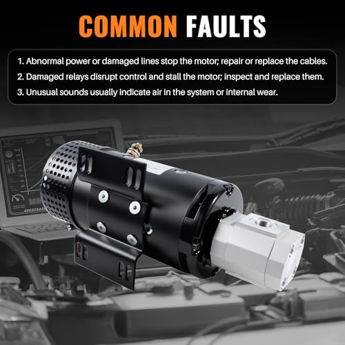 Image of 24 VDC Hydraulic Pump and Motor Assembly 161936 161937 Compatible with Skyjack Electric Scissor Lift SJIII3220 SJIII3226 SJIII4620 SJIII4626 SJIII4632