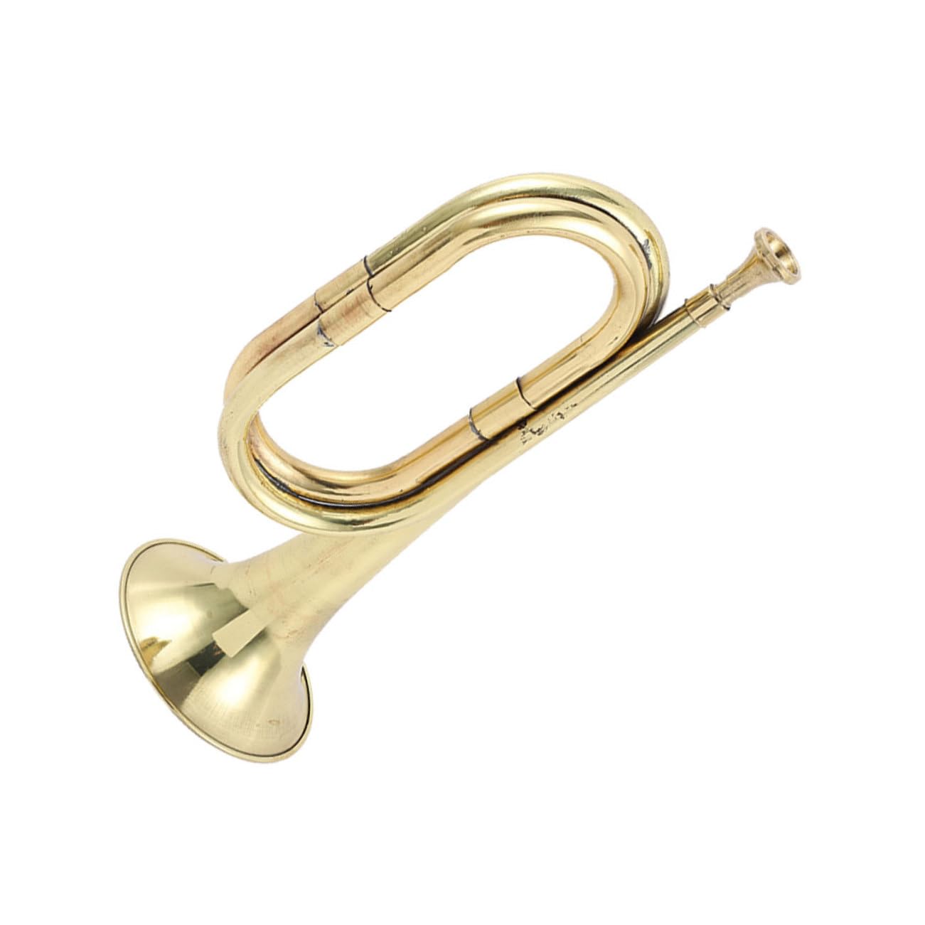ibasenice Trompeta De Aleación Compacta Para Entrenamiento Musical, Corneta Portátil Para Principiantes y Músicos De Todas Las Edades