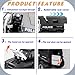 i diy Police Car Toy - 8x8 Friction Powered with Light and Sounds, Openable Doors, Military Policeman & Dog - Big Wheel Truck, Police Cars for Kids Ages 3-5