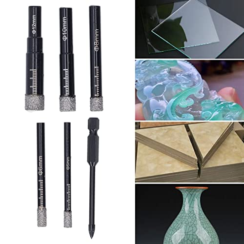 Kit de brocas para vidrio con diamante y broca universal miniatura 5