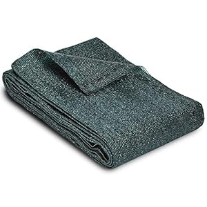 NOOR Hekscherm 1,5 x 5 m met bevestigingskoord I hekscherm inkijkbescherming I winddoorlatend I omheining, veelzijdig…