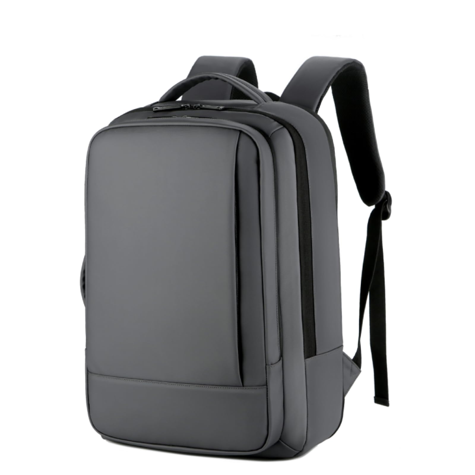 Zaino da Viaggio 1pcs Espandibile, Uomo Casual per Affari, Tessuto Impermeabile, Adatto I Pendolari Giornalieri-Black