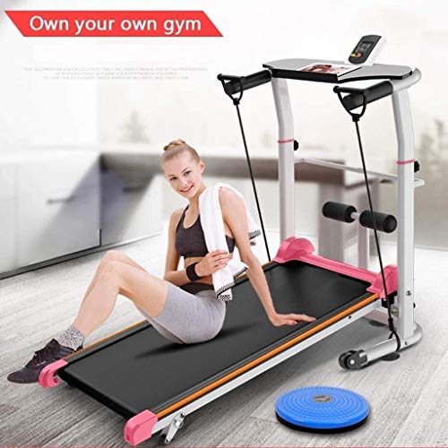 Caminadora mecánica pequeña plegable para fitness miniatura 2