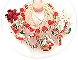 Christmas Wine Charms, Christmas Gift, Christmas Glass Tag Identifiers, Glass Markers, Stocking Stuf