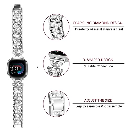 WoPail Cinturino Compatibile per Fitbit Versa