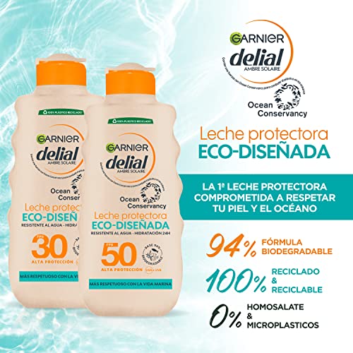 GARNIER-DELIAL-Leche-Protectora-Eco-Disenada-Spf-50-Respetuosa-Con-La-Vida-Marina-Formula-94-Biodegradable-235-G-Vanilla