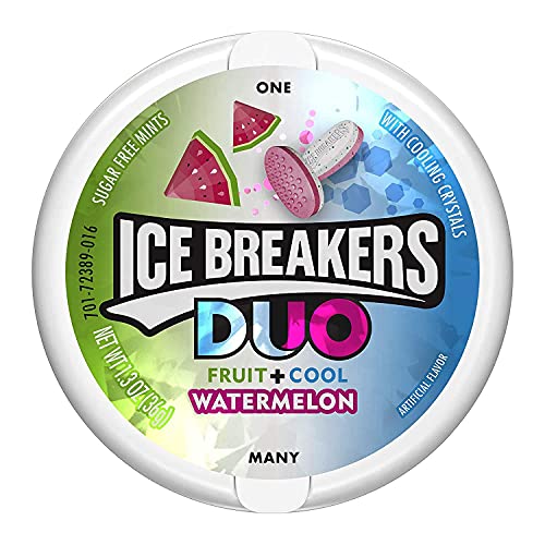 Image of Ice Breakers Duo Fruit + Cool Watermelon, 2 X 36 Gram