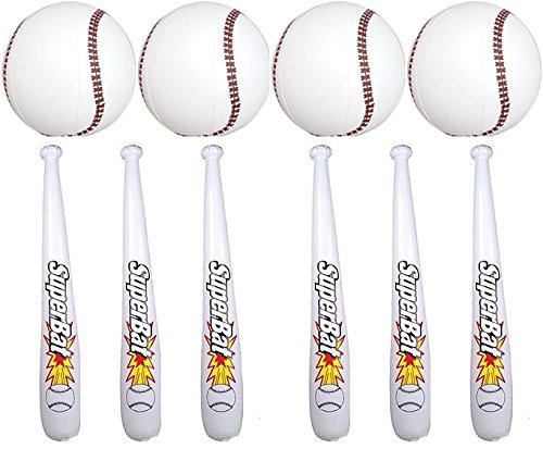 Bates de béisbol y pelotas inflables 2