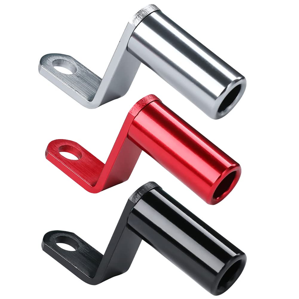 ihreesy Bike Handlebar Extender,Aluminum Alloy Bicycle Conversion Bracket Multifunctional Bicycle Handlebar Mount Bracket for Bicycle Motorcycle Electric Vehicles,Red