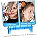 Outanaya 1pc Hair Clipper Comb Organizer Sturdy Plastic Holder for Hairdressing Tools Compact Design for Barbershop Storage Easy Access to Clipper Guides Transparent