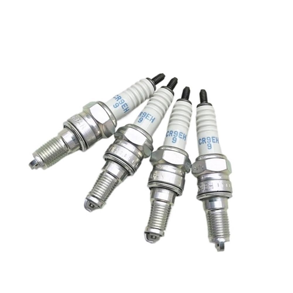 4 Bougies d'allumage CR9EH-9 7502 compatibles avec scooter NHX110 Elite