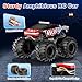 TOZDTO Remote Control Car, Amphibious Monster Truck Toys for Boys RC Cars, 2.4 GHz Waterproof RC Trucks, 1:18 4WD All Terrain Off-Road Pickup, Cool Christmas Birthday Ideas Gifts for Kids 6+ Year Old