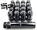 RZR 1000 XP 900 S Ranger Tapered Lug Nuts 12MMX1.50 W/Key 16/PK (BLACK)